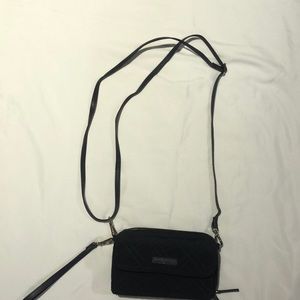 Vera Bradley Navy Wallet Crossbody/ Wristlet